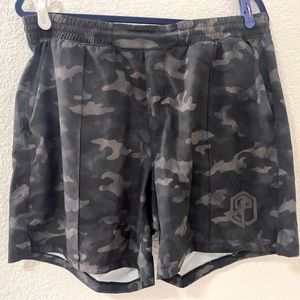 XL Born Primitive Training Short - O/D Green Camo